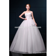 Newest Design Elegant Sweetheart Neckline Organza Bridal Wedding Dresses